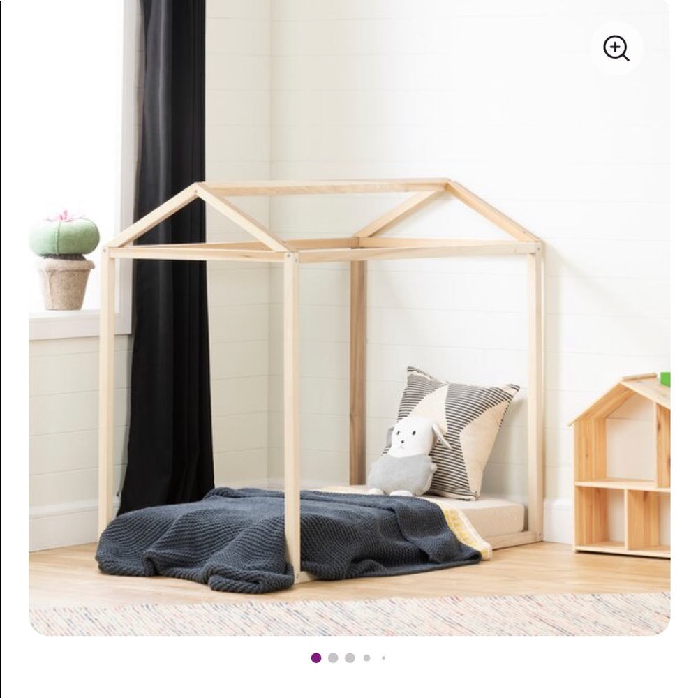 Toddler bed frame